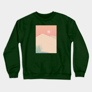 Huacachina, Peru Desert Sunset Crewneck Sweatshirt